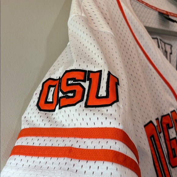 Oregon State University Colosseum White Mesh Jersey Size XL - Picture 3 of 6